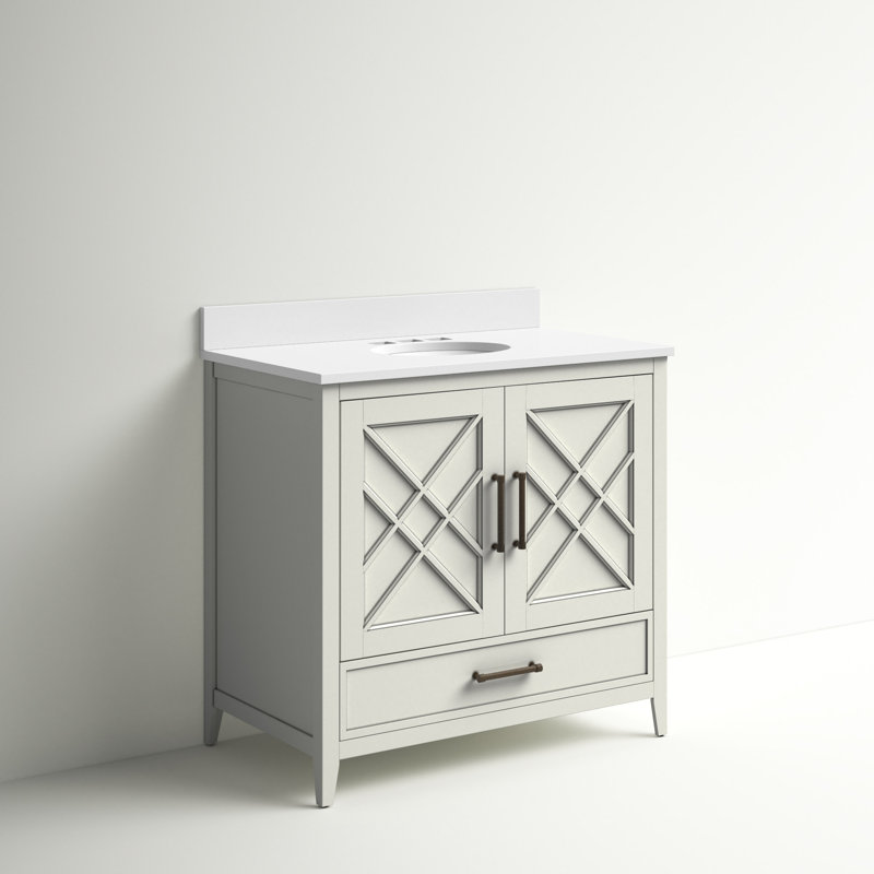 Sand & Stable Brecken 36" Single Bathroom Vanity Set & Reviews Wayfair